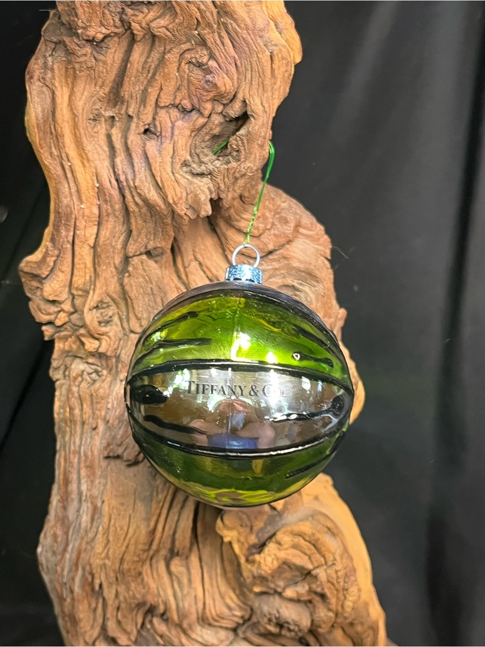 RARE Tiffany &Co Holiday 2025 Xmas Store Display Blown Glass Ornament Store Prop